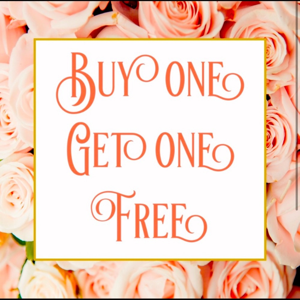 Buy One Get One Free All items